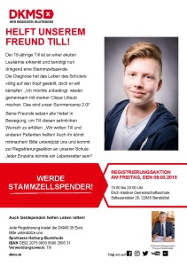 Till DKMS Flugblatt